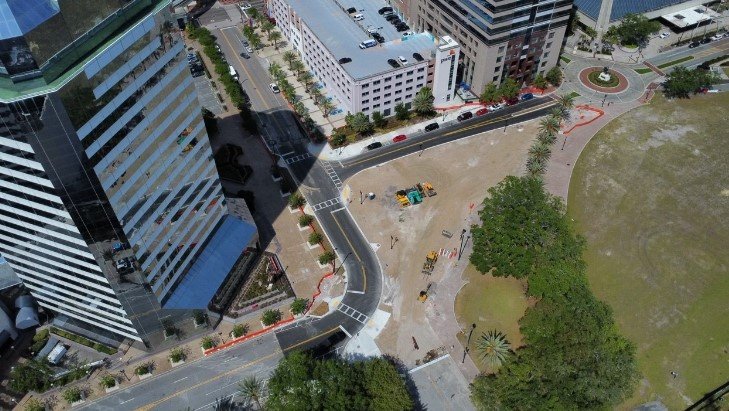 Jacksonville Opens New Roadway and Unveils Riverfront Plaza Park Phase 1 Plans