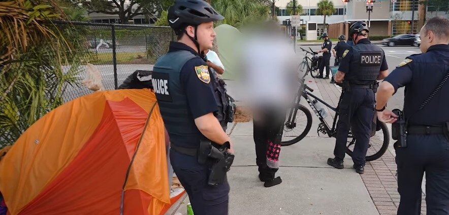 Jacksonville Sheriff’s Office Begins Enforcement of Public Camping Ban