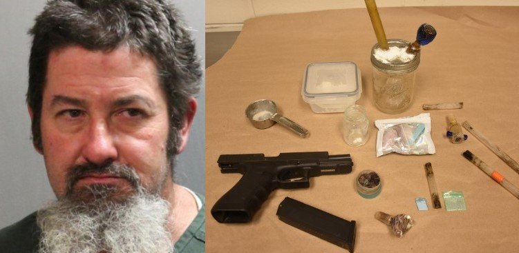 Man Found Passed Out in Vehicle Arrested on Drug and Firearm Charges in Jacksonville Beach