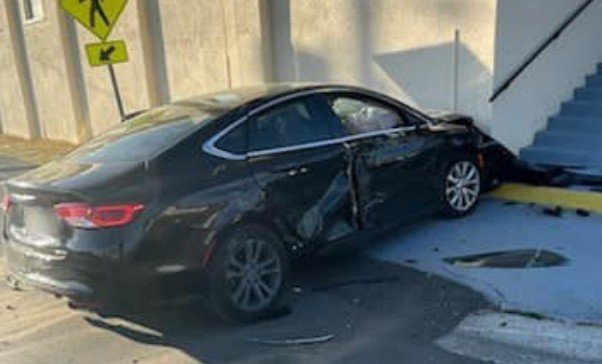 Car Crashes Into Church After Possible Gunfire in Haines City