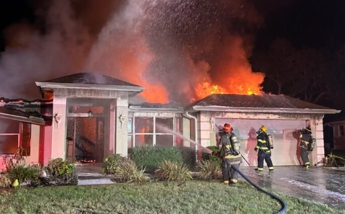 One Dead in Sugarmill Woods House Fire Late Tuesday Night