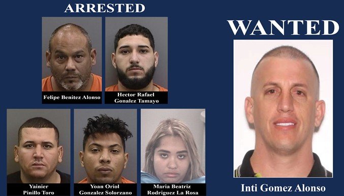 Six Arrested in Florida Auto Theft Ring Investigation
