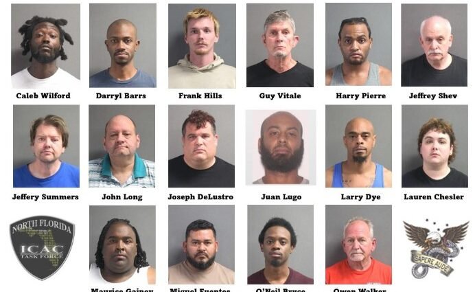 Special Operation in North Florida Nets 16 Arrests for Online Child Exploitation