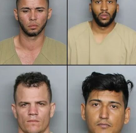 Four Men Arrested During Burglary at Punta Gorda Business