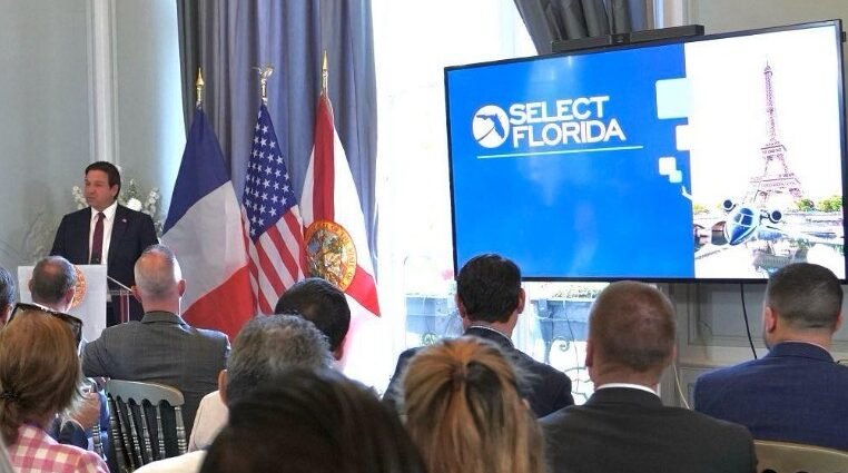 Governor Announces New Direct Paris-Orlando Flight, Major Aerospace Investment in Florida