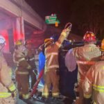 Driver Rescued from Rollover Crash Beneath East Newberry Road Overpass in Gainesville