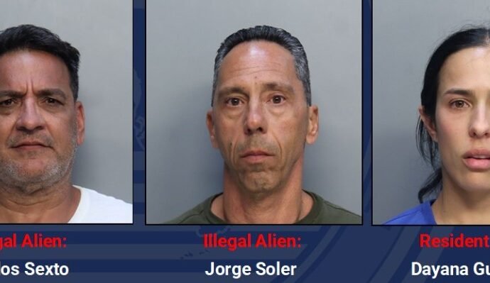 Three Arrested in Miami Drug Trafficking Operation Near Schools; Two Are Illegal Aliens