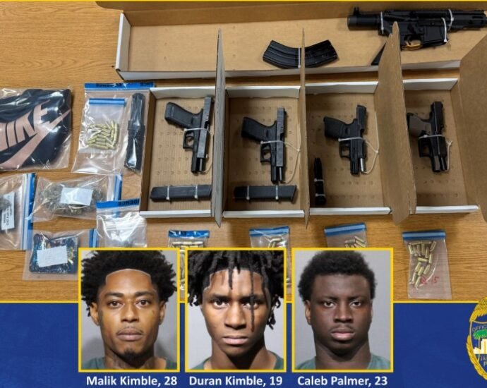 Three Arrested, Multiple Firearms Seized at Duval Day Festivities