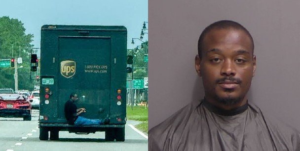 Shoplifting Suspect Caught After Riding on UPS Truck in Palm Coast