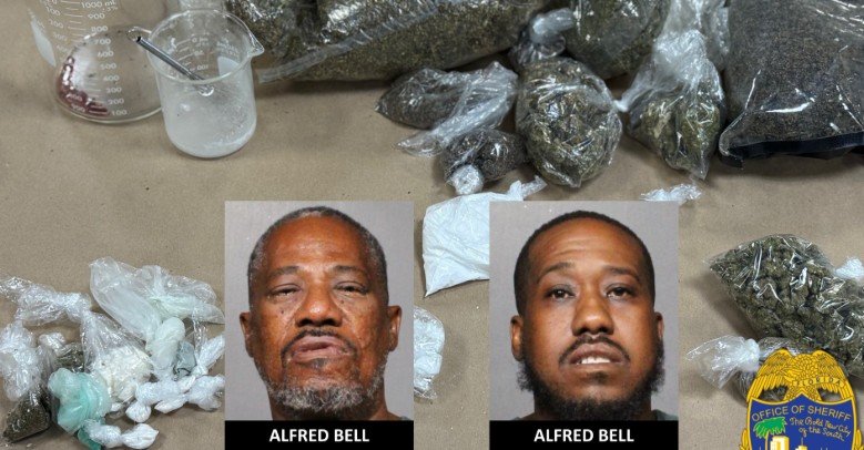 Father and Son Arrested in Jacksonville Drug Bust