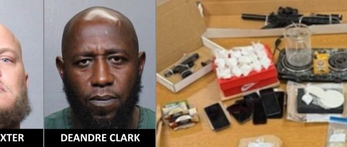 Drug and Gun Seizure at Southside Car Wash and Home Leads to Two Arrests