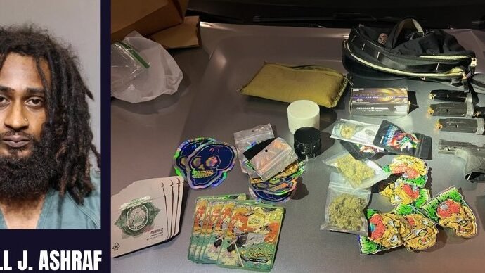 Jacksonville Beach Traffic Stop Nets Gun, Drugs; Driver Arrested