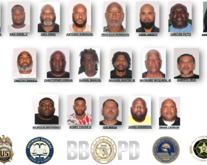 Operation Trackside in Florida Leads to 19 Arrests in Major Fentanyl and Cocaine Bust