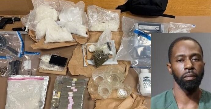 Jacksonville Police Arrest Man, Seize Large Quantities of Fentanyl, Meth, and Cocaine Jacksonville Police Arrest Man, Seize Large Quantities of Fentanyl, Meth, and Cocaine