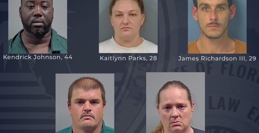 FDLE Arrests Five in Escambia County Synthetic Drug Trafficking Operation