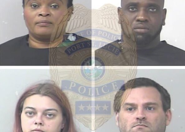 Port St. Lucie Police Arrest Two Pairs for Partying With Minors and Theft