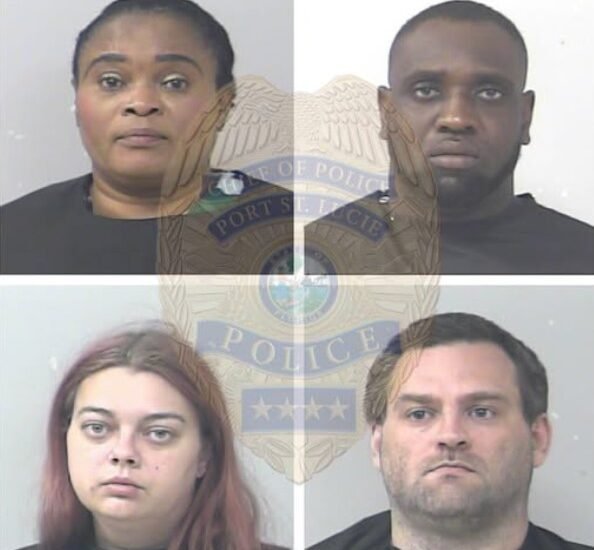 Port St. Lucie Police Arrest Two Pairs for Partying With Minors and Theft Port St. Lucie Police Arrest Two Pairs for Partying With Minors and Theft