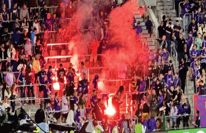 Orlando Man Convicted of Arson for Throwing Flares into MLS Crowd, Injuring Child Orlando Man Convicted of Arson for Throwing Flares into MLS Crowd, Injuring Child