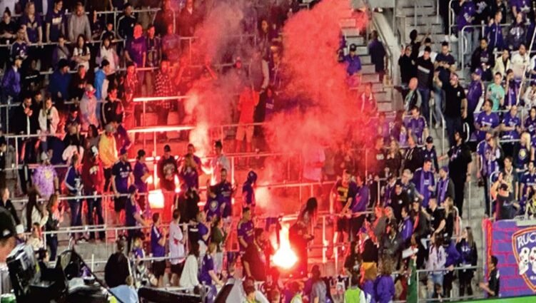 Orlando Man Convicted of Arson for Throwing Flares into MLS Crowd, Injuring Child Orlando Man Convicted of Arson for Throwing Flares into MLS Crowd, Injuring Child