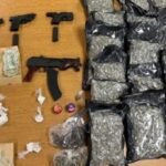 JSO Arrests Two Felons After Detectives Seize Large Cache of Drugs and Guns in Royal Terrace