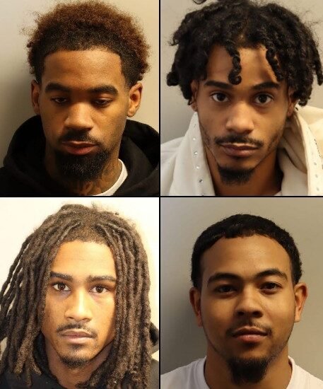 Top: Robert Chalk, Tyler Foster; Bottom: Daylon Malcom, Jylen Williams