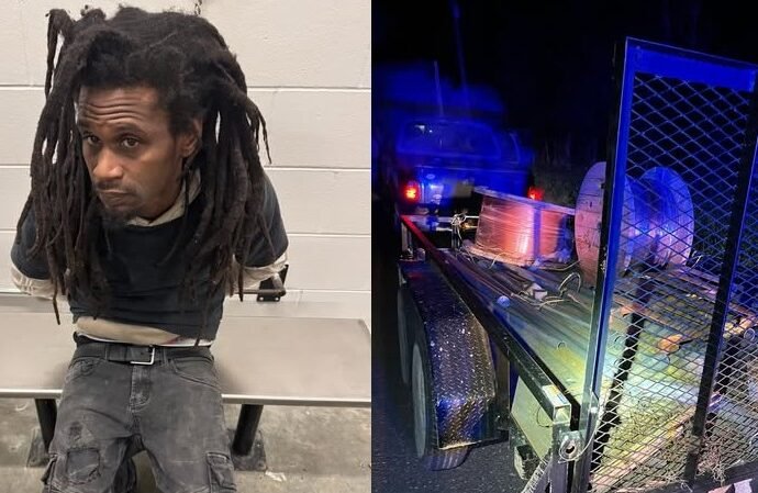 Carlos Andrews and copper wiring stolen