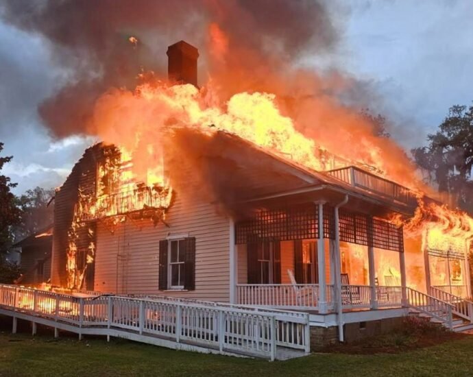 Tallahassee historic home fire
