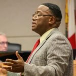 Defendant Pierre represented himself in court during his trial