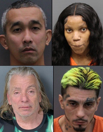 Top: Stephen Fabic, Armani Hopkins; Bottom: John Altieri, Peter Torres