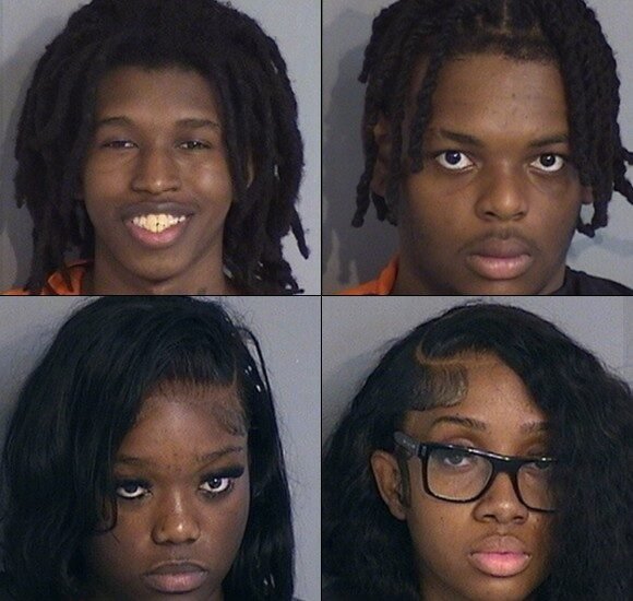 Top: Jeremiah Richmond, Robert White; Bottom: Katy Francois, Neika St. Louis