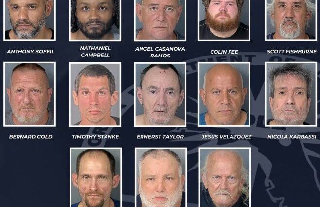 13arrests