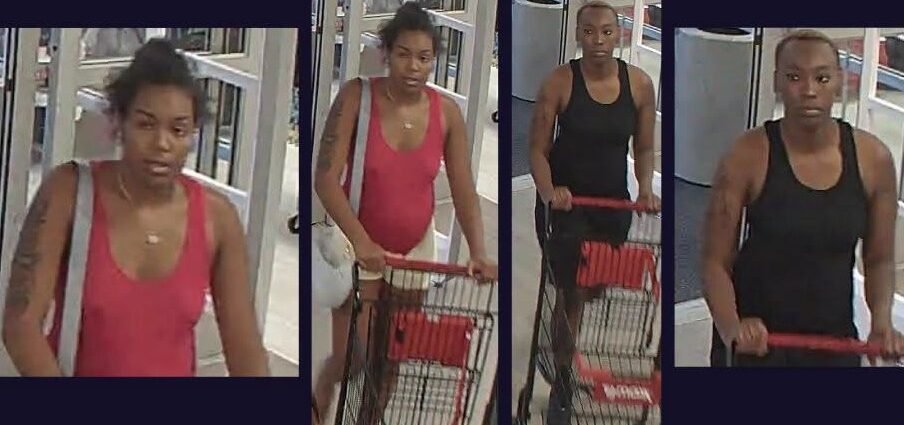 Wanted suspects in TJ Maxx Theft