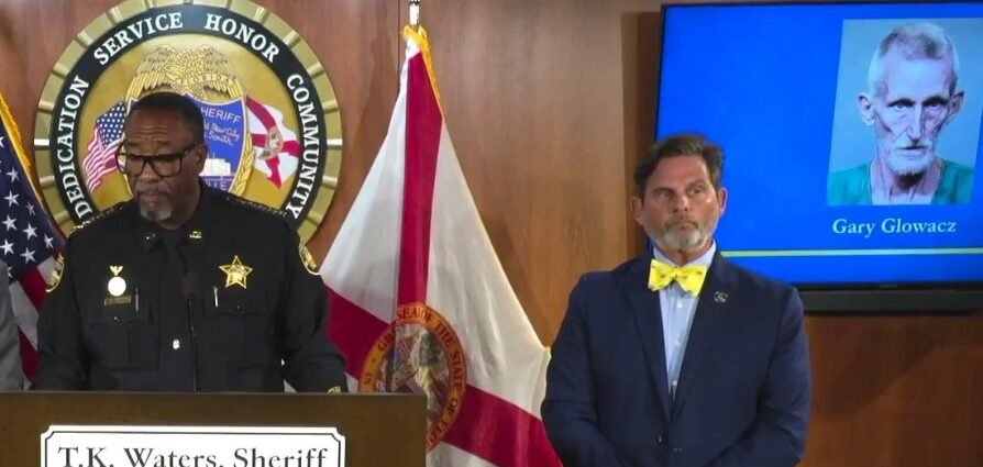Announcing the arrest of Gary Glowacz