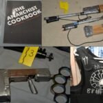 Some of the items recovered from the 2 boys charged
