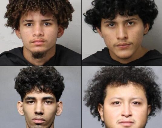 Top: Jose Hernandez-Bermudez, Kleber Martinez; Bottom: Daniel Ramirez-Mato, Russell Oliva-Reyes