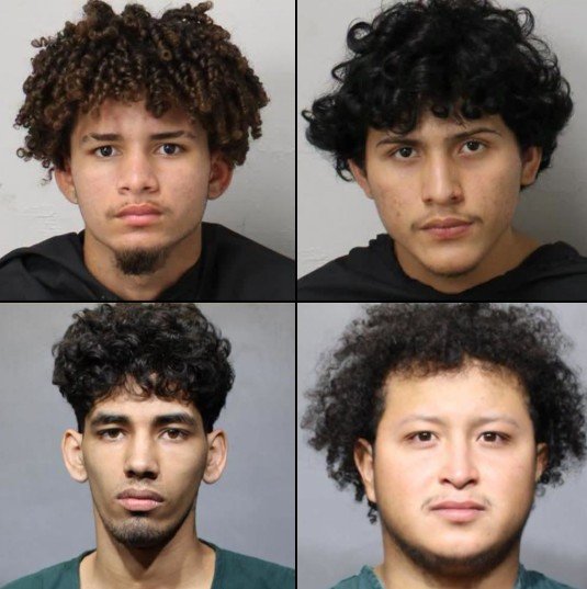 Top: Jose Hernandez-Bermudez, Kleber Martinez; Bottom: Daniel Ramirez-Mato, Russell Oliva-Reyes