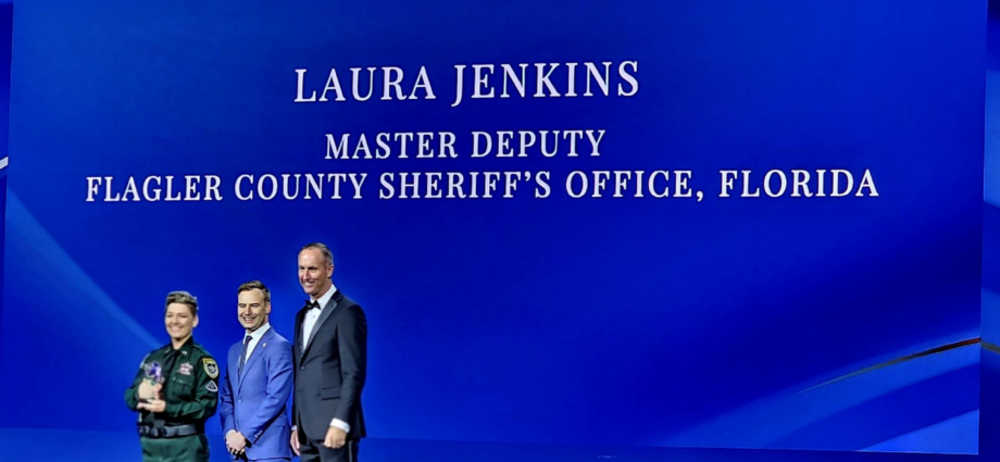 Flagler County Deputy Wins IACP Award for Rescuing Kidnapped Child